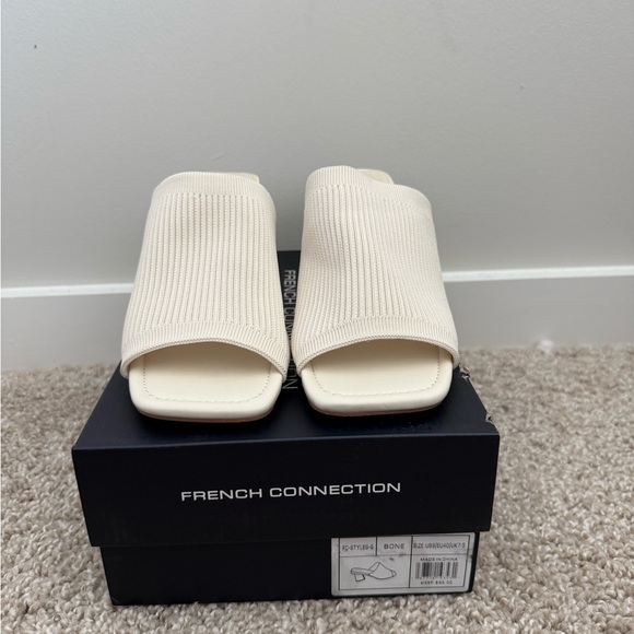 French Connection Bone Mules - Picture 1 of 5